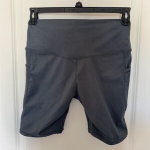 Women's Charcoal Bike Shorts